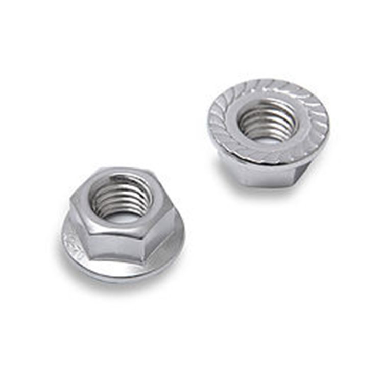 Stainless Steel DIN6923 Serrated Flange Nut